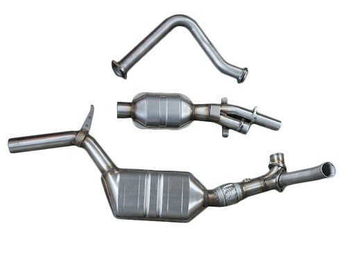 Stainless steel exhaust with - steel,