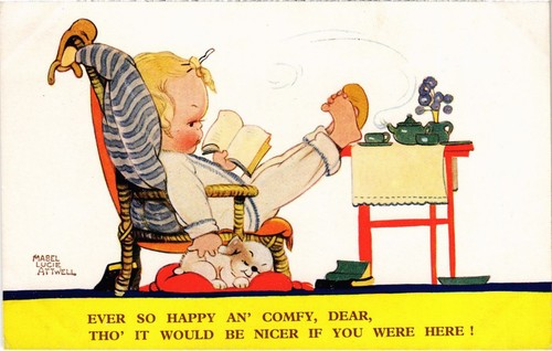 Artist signed mabel lucie - pc,