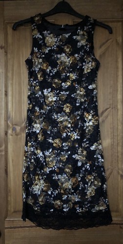 Pretty black lace - , tan