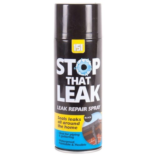 Stop that leak - stop, spray