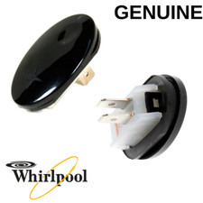 WHIRLPOOL ALGOR IGNIS IKEA Black Gas Hob Oven Push Ignition Spark Switch