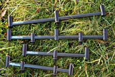 BISON BLACK ALUMINIUM & CARBON FIBRE GOAL POST / SINGLE POST BUZZ BARS ALL SIZES