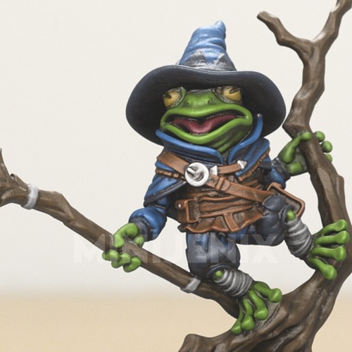 Frog wizard mage fantasy - frog, ||