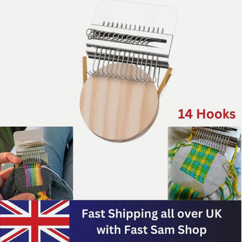 Small loom darning machine - darning,