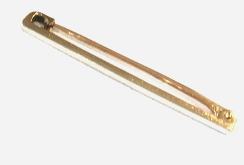 Art deco 9ct 18ct - 18ct, pin