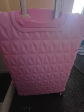 Pink Hard Shell Suitcase 4