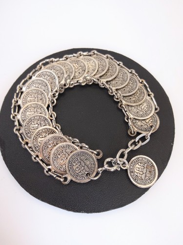 Vintage silver tone jangly - vintage,