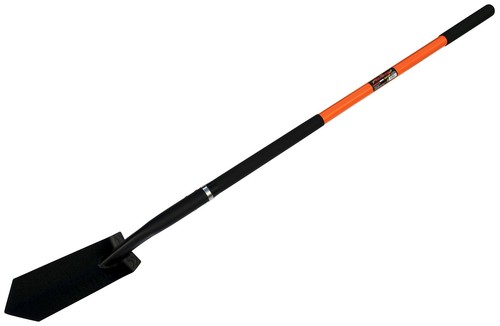 Trenching shovel with - shovel,
