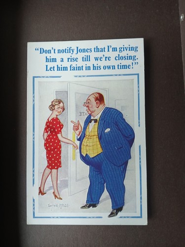 Vintage postcard donald - postcard,