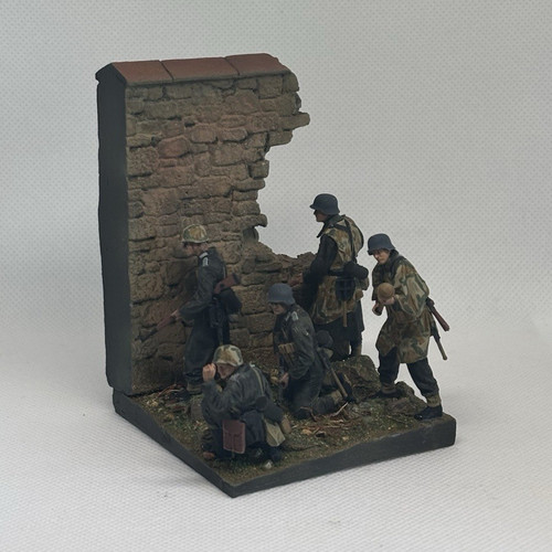 Pre built military soldier - pre-built,