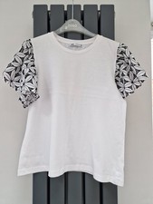 Zara Ladies White T Shirt Size