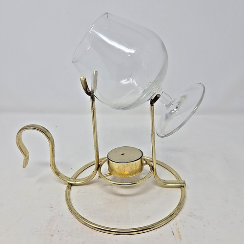Brandy cognac warmer with - brandy, /