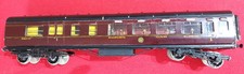 Exley O Gauge LMS Metal 1st Class Dinning Car Coach 4270 Sprung Wheels