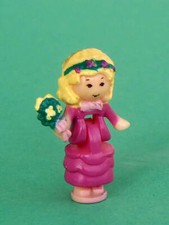 Polly Pocket Bridesmaid Polly Doll Figure From Wedding Chapel 1993