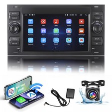 For Ford Transit MK7 Apple Carplay Android13 Car GPS Stereo Radio Head Unit +CAM