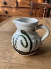 Beautiful vintage studio pottery Milk jug / vase Moffat pottery Scotland 1970s