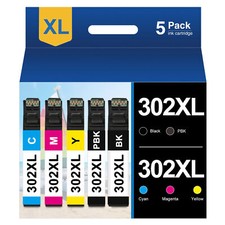 5PK 302XL T302 XL Ink