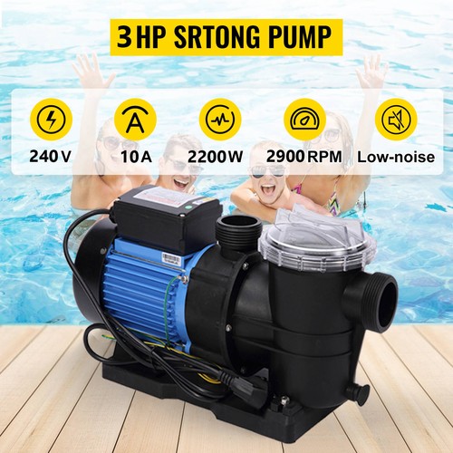 Complete swimming pool - complete, pump