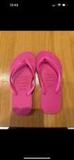 BNWT kids havaianas size 29/30 (11-11.5) - pink RRP £22
