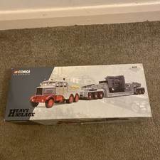 CORGI 17602 SUNTER BROS SCAMMELL CONSTRUCTION WITH 24 WHEEL LOW LOADER  AQ