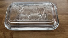 Luminarc Glass Cow Butter Dish