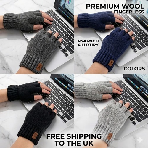 Thermal fingerless gloves - uk,