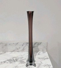 Amethyst Ribbed Hand-Blown