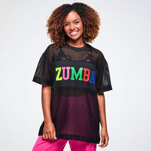 Zumba worldwide boxy - mesh, top