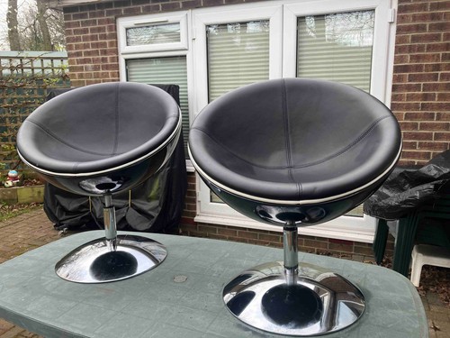 Retro swivel egg chair dwell - chair,