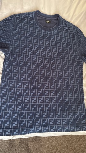 Authentic fendi navy monogram - authentic,