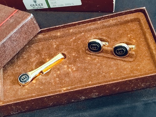 Gucci cufflinks tie - gucci,
