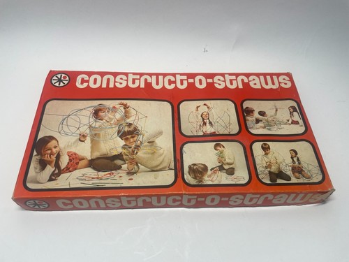 Vintage construct straws - vintage, construct-o-straws