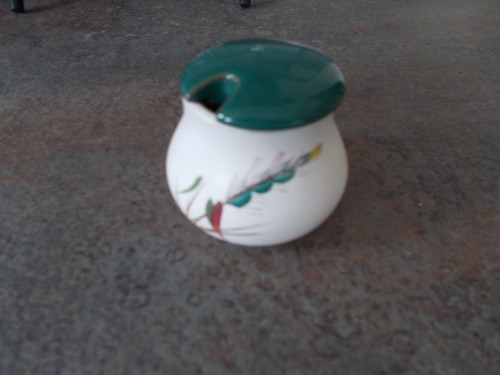 Denby green wheat - mustard, pot