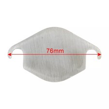 EGR valve blank plate for Ford