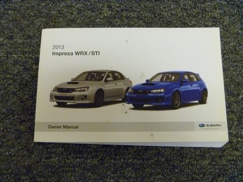 2013 subaru impreza wrx - &, sti