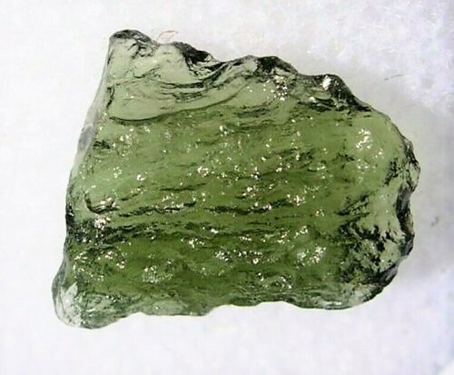 Meteorite moldavite green - meteorite,