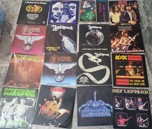 Rock job lot inch - job, vinyl