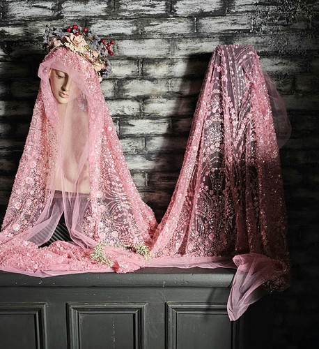 Handworked sequin and beaded - handworked,