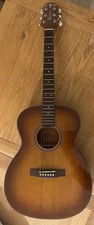 Crafter HILITE-TE CD/VTG Acoustic Guitar with Fender Case, Strap, Extra strings