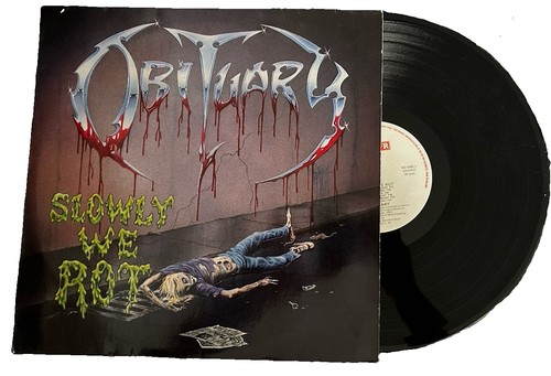 Obituary slowly rot 1989 - we, lp