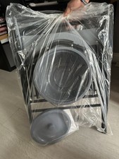 Folding Commode Chair Removable Pot, Toilet Seat