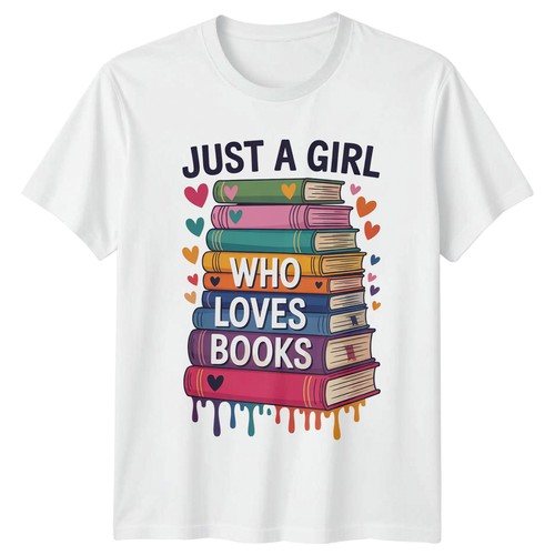 Just girl who loves books - just,