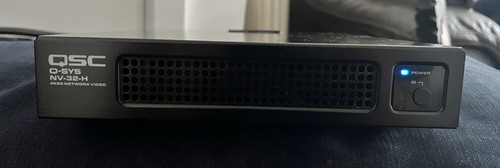 Qsc sys h - qsc, q-sys