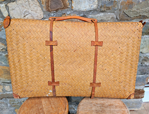 Large antique 1920s - 1920s, woven