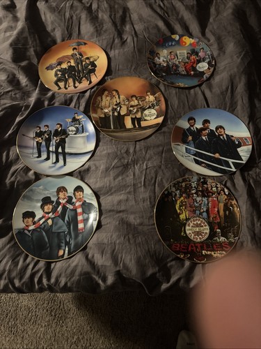 Beatles plates - 7,