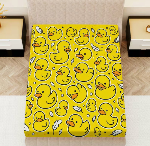 Cartoon rubber duck - 92.cartoon, fitted