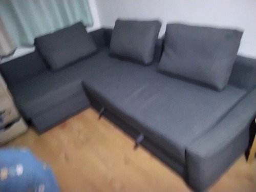 Corner sofa bed with - with, storage