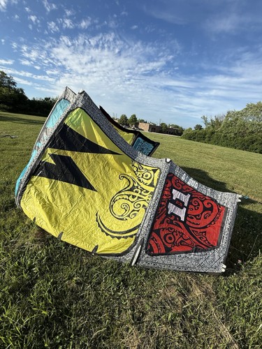 Kitesurfing kite used - kite,