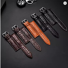 Crocodile Leather Watch Strap