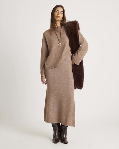 River island womens midi skirt - womens,